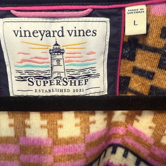 EUC Vineyard Vines Supershep pullover fleece - Picture 7 of 13